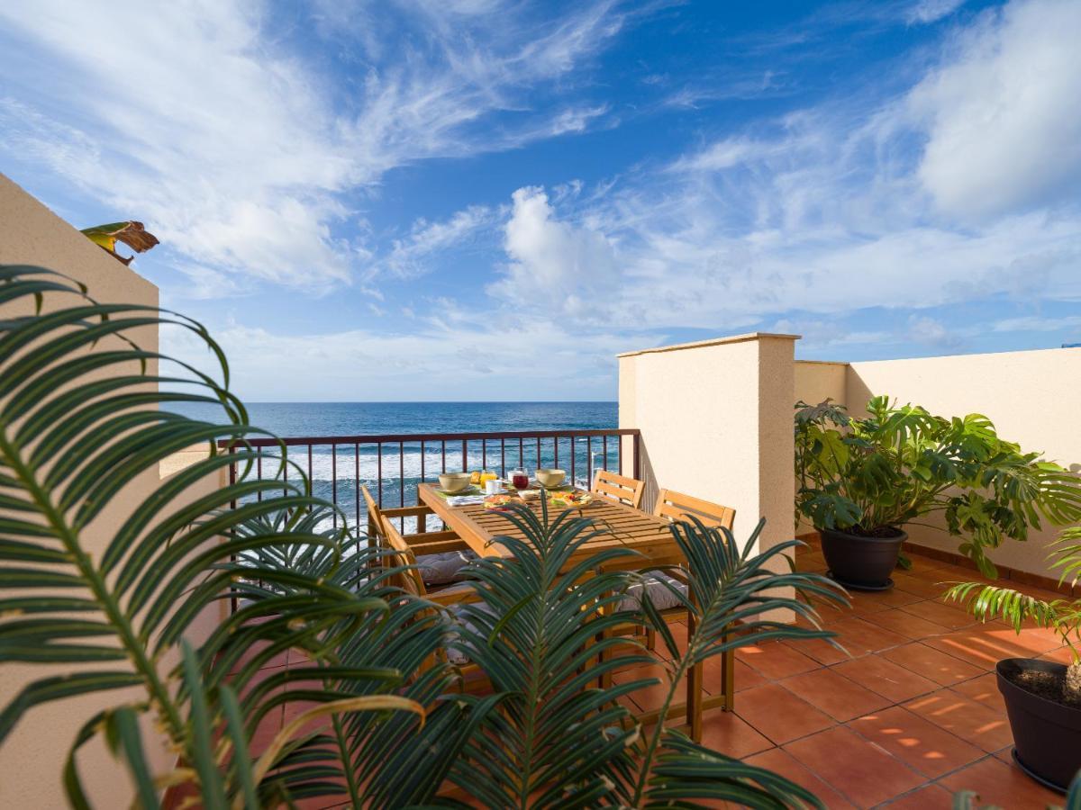 Giraud II - Secluded Beachfront Duplex Santa Maria de Guia de Gran Canaria Ngoại thất bức ảnh