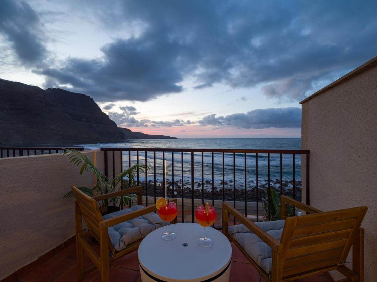 Giraud II - Secluded Beachfront Duplex Santa Maria de Guia de Gran Canaria Ngoại thất bức ảnh