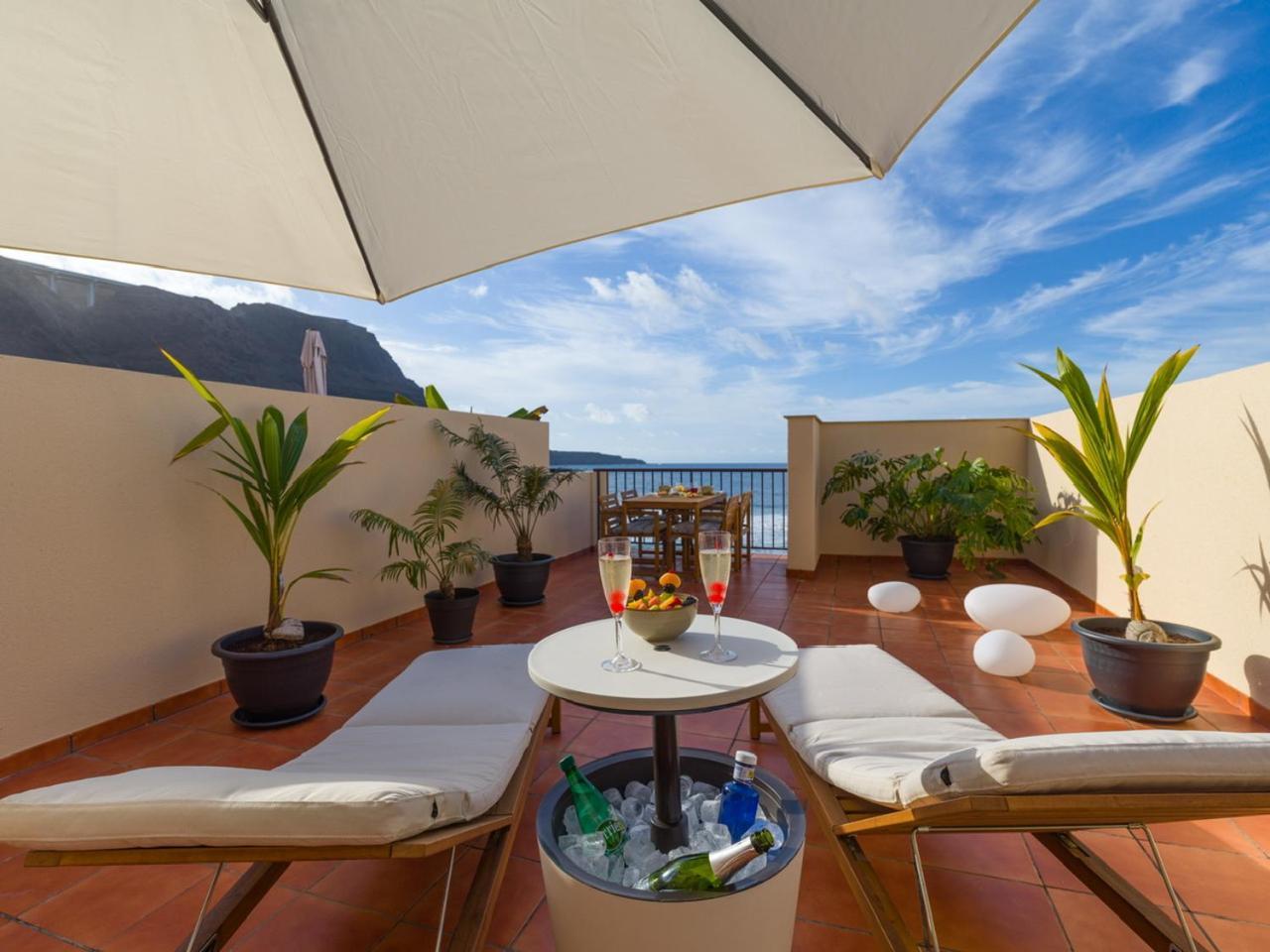 Giraud II - Secluded Beachfront Duplex Santa Maria de Guia de Gran Canaria Ngoại thất bức ảnh